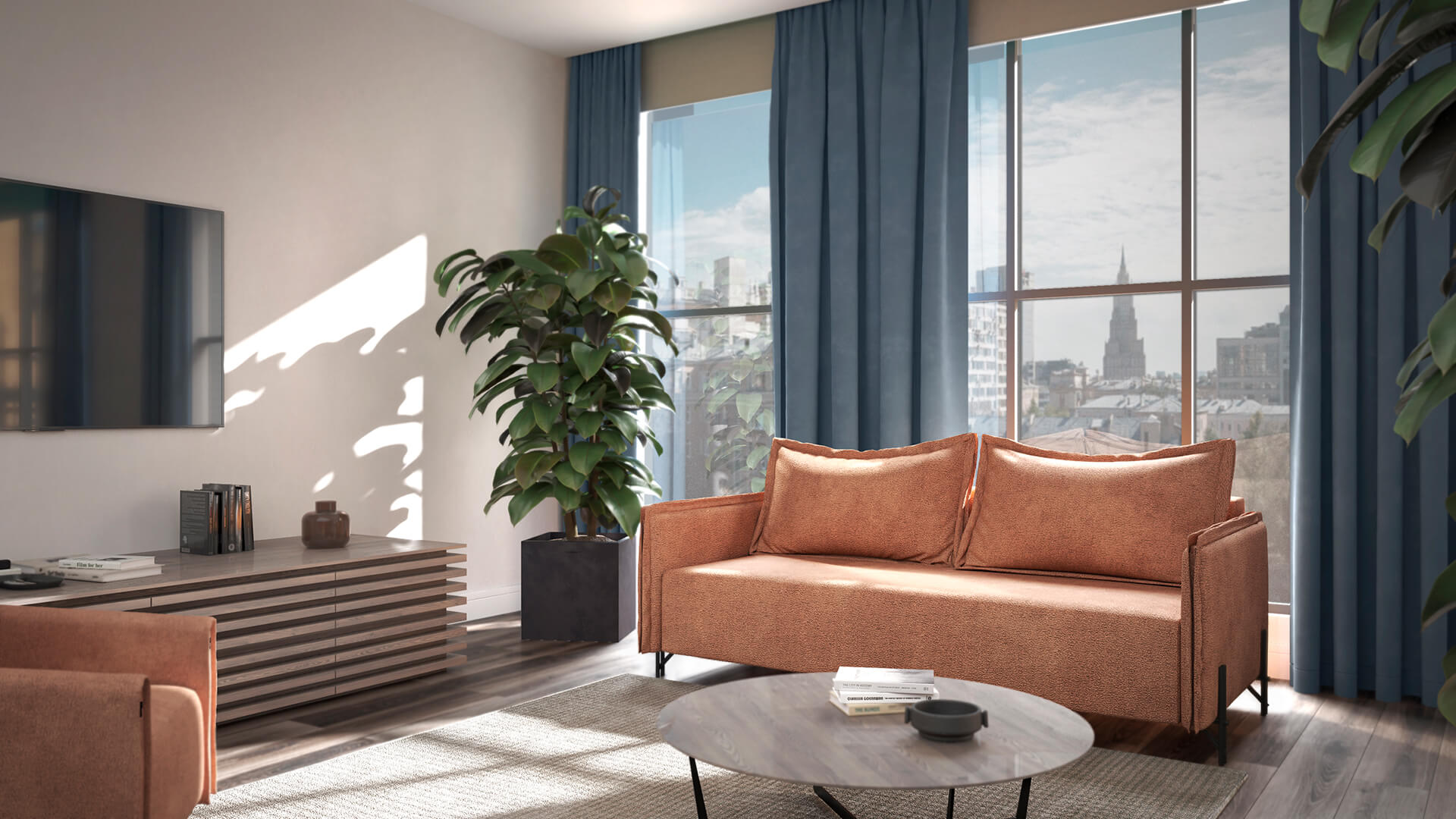 Купить диван прямой SAMMY